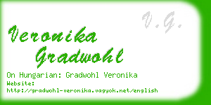 veronika gradwohl business card